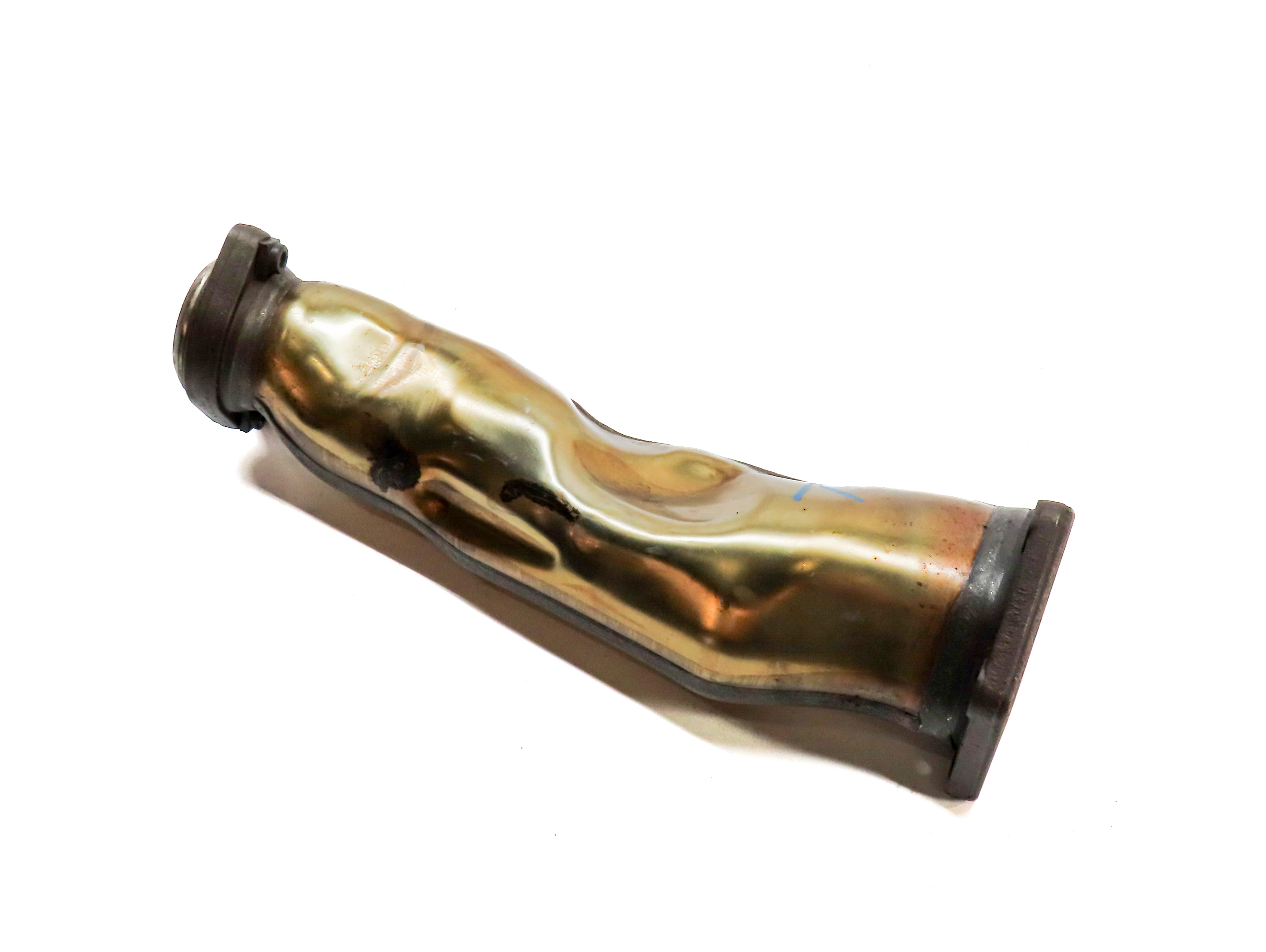 2014 MERCEDES GL450 X166 4.6L ENGINE RIGHT TURBOCHARGER EXHAUST MANIFOLD PIPE — exact item pictured